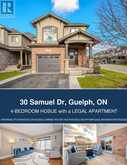 30 SAMUEL DRIVE | Guelph Ontario | Slide Image One