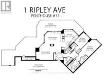 PH13 - 1 RIPLEY AVENUE | Toronto Ontario | Slide Image Fifty