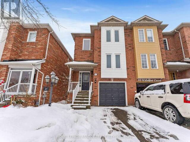 87 WILMONT COURT Brampton Ontario, L6X 4Z7 - 4 Bedrooms Home For Sale