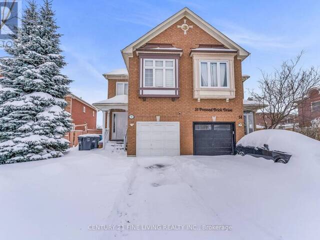 53 PRESSED BRICK DRIVE Brampton Ontario, L6V 4K3 - 4 Bedrooms Home For Sale