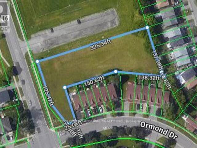 0 ORMOND DRIVE Oshawa Ontario, L1K 1Y9 - Vacant Land For Sale