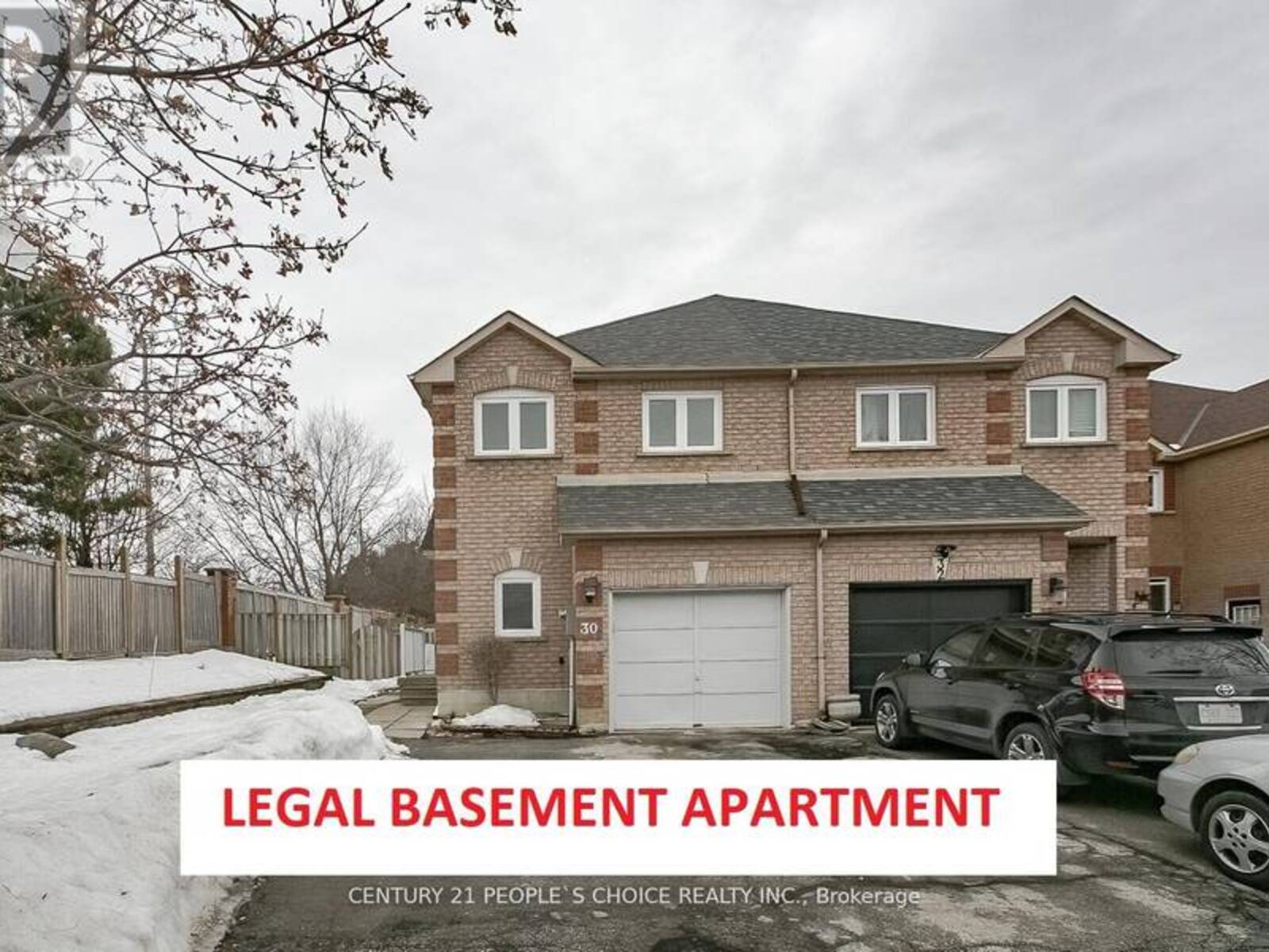 30 CARRIE CRESCENT, Brampton, Ontario L6Y 4Z1