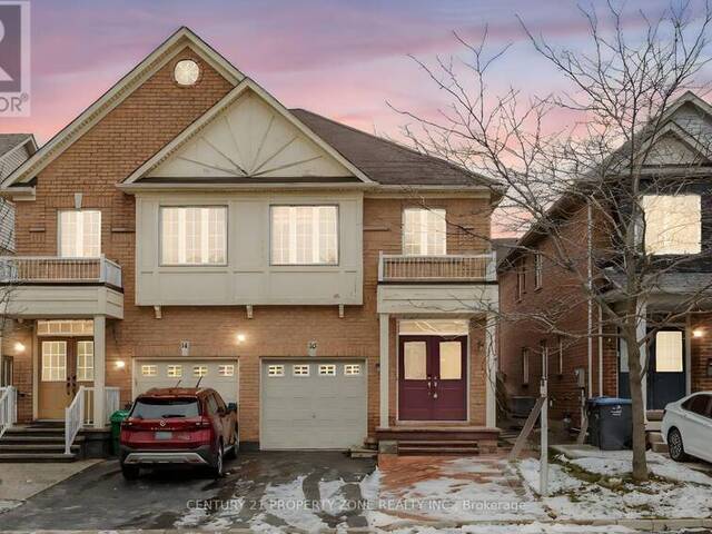 16 KILREA WAY Brampton Ontario, L6X 0P9 - 5 Bedrooms Home For Sale