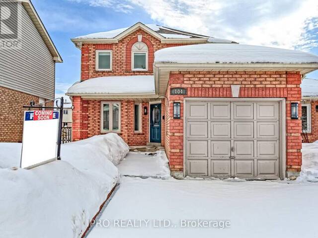 104 HUDSON CRESCENT Bradford West Gwillimbury Ontario, L3Z 2Y6 - 3 Bedrooms Home For Sale