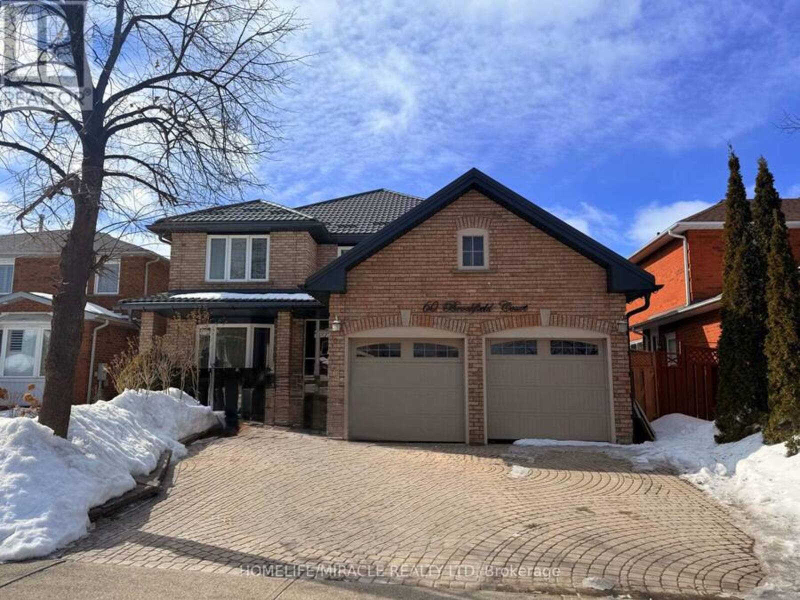 60 BROOKFIELD COURT, Brampton, Ontario L6Y 4K4