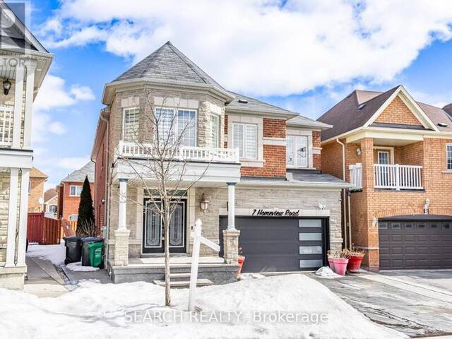 7 HOMEVIEW ROAD Brampton Ontario, L6R 2L9 - 5 Bedrooms Home For Sale