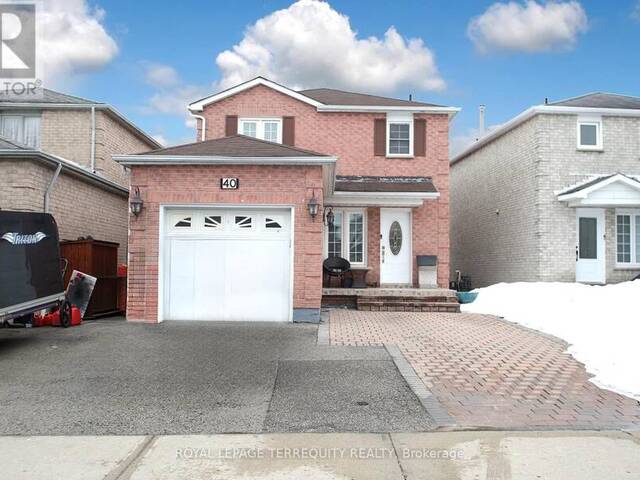 40 LARGE CRESCENT Ajax Ontario, L1T 2S9 - 4 Bedrooms Home For Sale