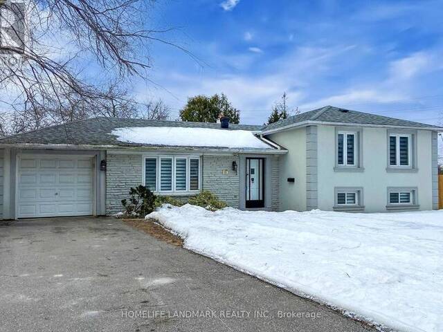 15 SUMMERSIDE CRESCENT Toronto Ontario, M2H 1W9 - 4 Bedrooms Home For Sale