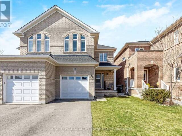 61 WOODCOTE CRESCENT Halton Hills Ontario, L7G 6M1 - 3 Bedrooms Home For Sale