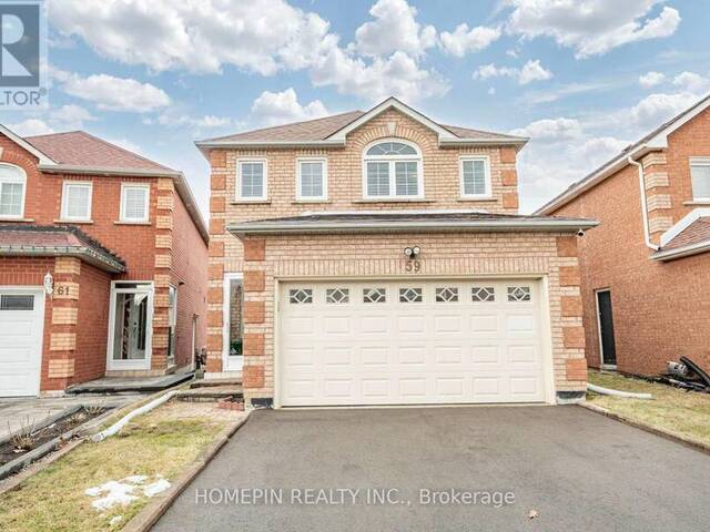 59 MINDY CRESCENT Markham Ontario, L3S 3X3 - 4 Bedrooms Home For Sale