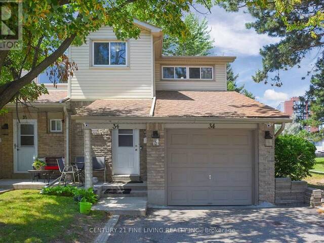 34 - 2700 BATTLEFORD ROAD Mississauga Ontario, L5N 2S7 - 4 Bedrooms Condo For Sale