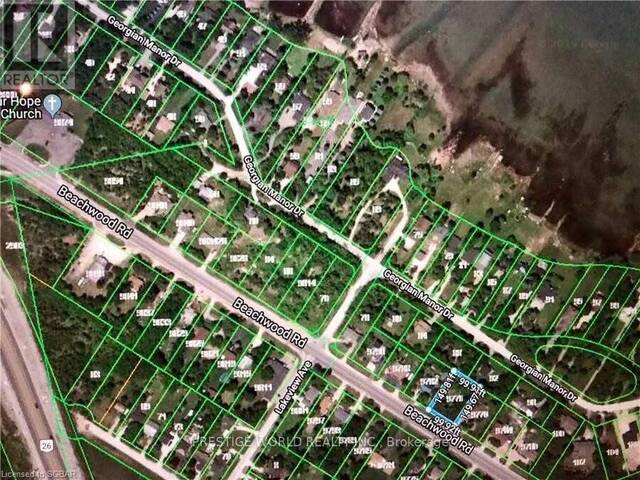 9776 BEACHWOOD ROAD Collingwood Ontario, L9Y 3Z1 - Vacant Land For Sale