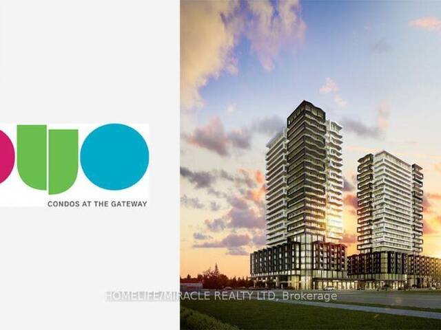 1308 - 260 MALTA AVENUE Brampton Ontario, L6Y 4M5 - 1 Bedroom Condo For Sale