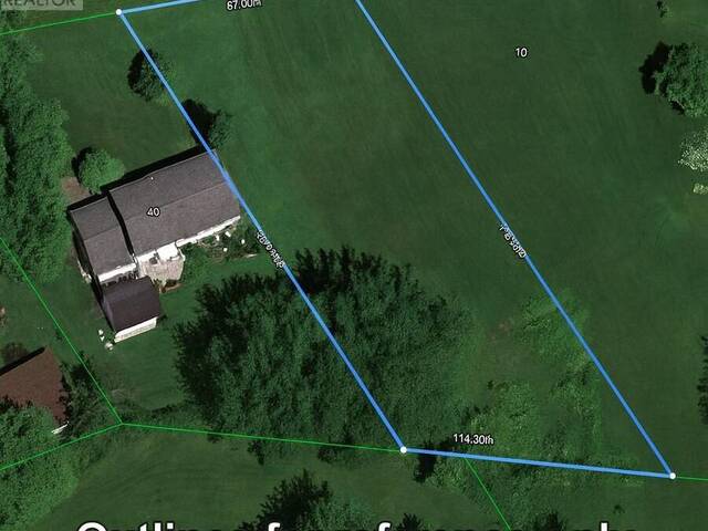 LOT 59 QUAKER HILL ROAD Greater Napanee Ontario, K7R 3K7 - Vacant Land For Sale
