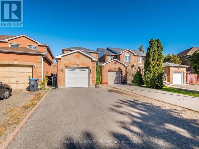 100 WHITE TAIL CRESCENT Brampton Ontario, L6Y 5B9 - 4 Bedrooms Home For Sale