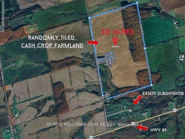 5097 CONC RD 2 CONCESSION Adjala-Tosorontio Ontario, L0M 1J0 - Vacant Land For Sale
