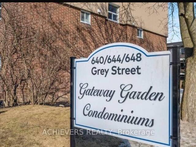 107 - 640 GREY STREET Brantford Ontario, N3S 4Y3 - 2 Bedrooms Condo For Sale