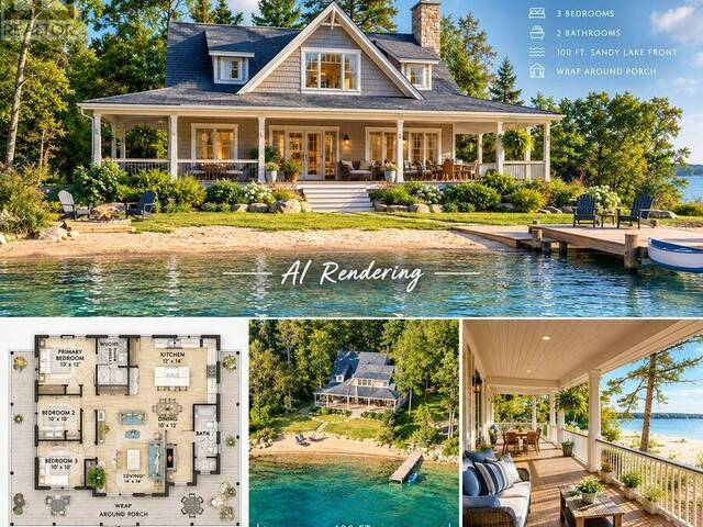 379 CHAMPLAIN ROAD Penetanguishene Ontario, L9M 1S3 - 3 Bedrooms Waterfront Home For sale