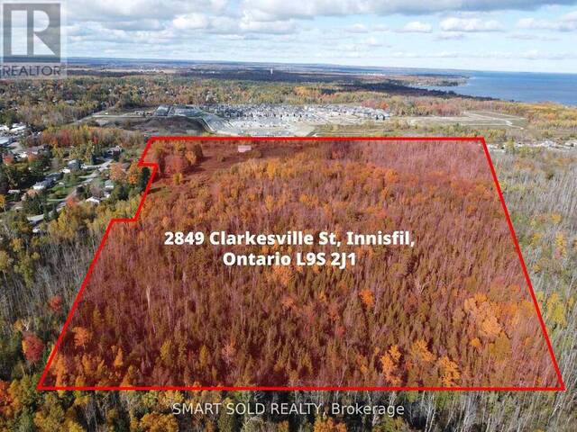2849 CLARKESVILLE STREET Innisfil Ontario, L9S 2J1 - Vacant Land For Sale