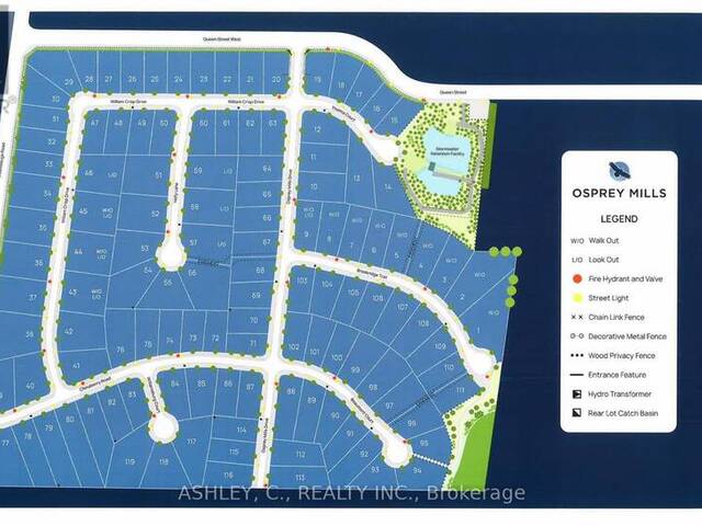 39 OSPREY MILLS DRIVE Caledon Ontario, L7K 2R6 - Vacant Land For Sale