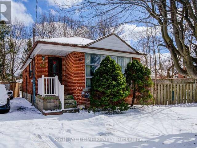 25 STRODE DRIVE Toronto Ontario, M1J 1L8 - 3 Bedrooms Home For Sale