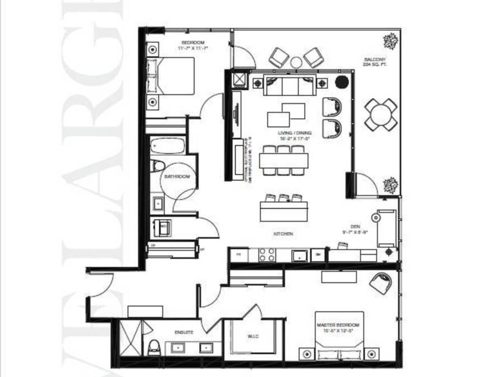 1711 - 1035 SOUTHDOWN ROAD, Mississauga, Ontario L5J 0A2