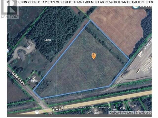00 DUBLIN LINE Halton Hills Ontario, L7J 2L9 - Vacant Land For Sale