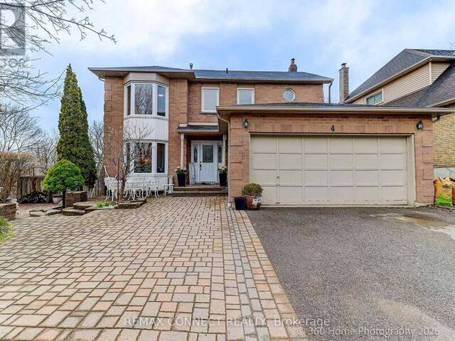 4 MAYFLOWER STREET S Whitby Ontario, L1N 8B1 - 4 Bedrooms Home For Sale