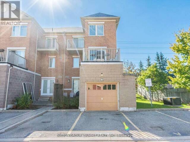 11 - 5035 NINTH LINE Mississauga Ontario, L5M 0E6 - 4 Bedrooms Condo For Sale