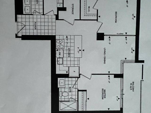 519 - 9201 YONGE STREET Richmond Hill Ontario, L4C 6Z2 - 2 Bedrooms Condo For Sale