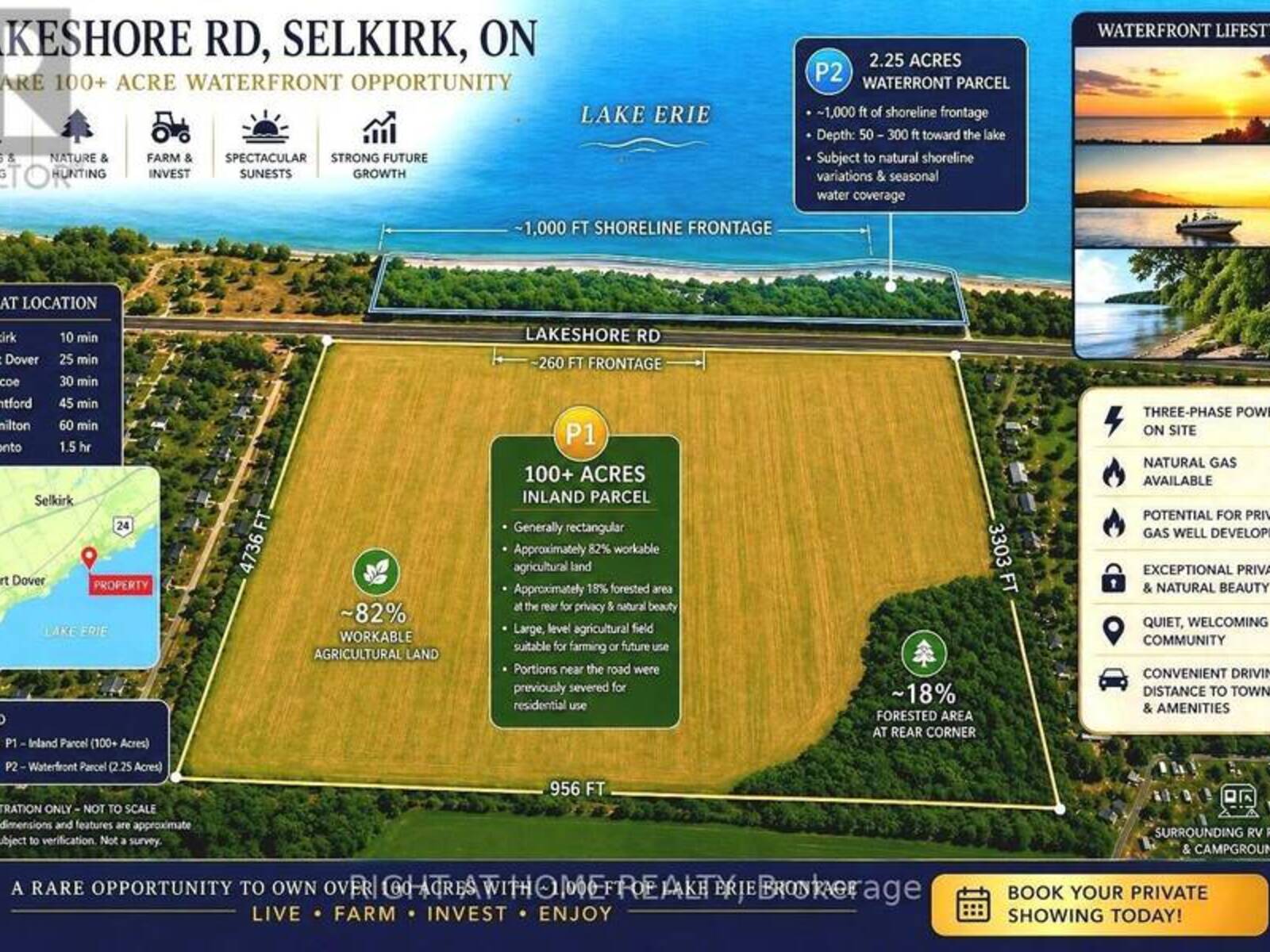 1611 LAKESHORE ROAD, Selkirk, Ontario N0A 1P0