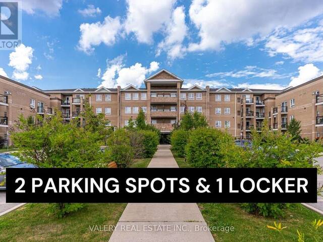 226 - 481 RUPERT AVENUE Whitchurch-Stouffville Ontario, L4A 1Y7 - 2 Bedrooms Condo For Sale