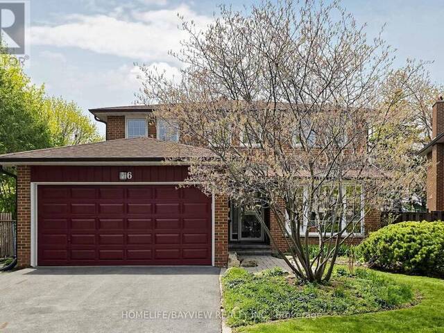 6 EPPING COURT Markham Ontario, L3R 3H1 - 4 Bedrooms Home For Sale