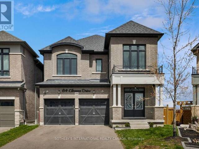 64 CLOSSON DRIVE Whitby Ontario, L1P 0M9 - 5 Bedrooms Home For Sale