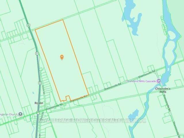0 SHANNONVILLE ROAD Belleville Ontario, K0K 2Y0 - Vacant Land For Sale