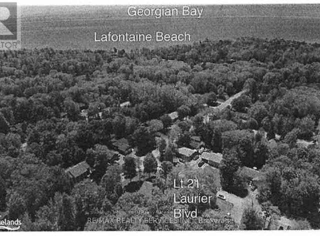LOT 21 LAURIER BOULEVARD Tiny Ontario, L9M 0J2 - Vacant Land For Sale