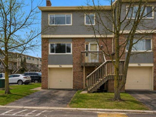 74 - 30 GREEN VALLEY DRIVE Kitchener Ontario, N2P 1G8 - 3 Bedrooms Condo For Sale