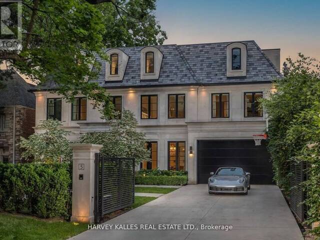 5 DEWBOURNE AVENUE Toronto Ontario, M5P 1Z1 - 6 Bedrooms Home For Sale