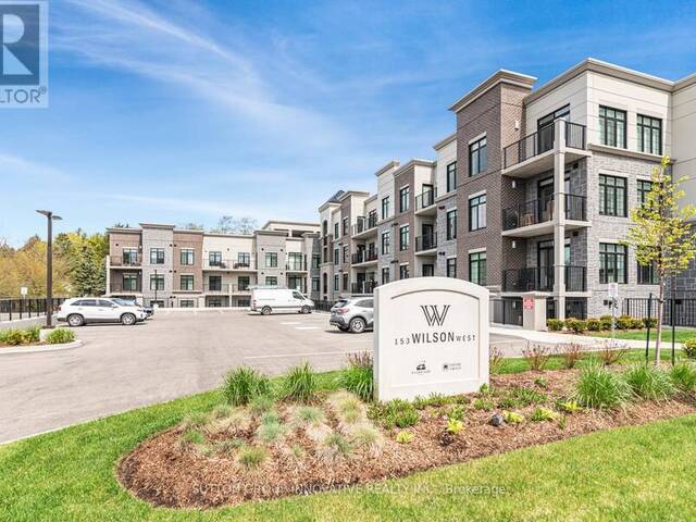 105 - 153 WILSON STREET W Ancaster Ontario, L9G 1N4 - 1 Bedroom Condo For Sale