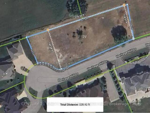 27 HERITAGE HILLS DRIVE Markham Ontario, L6C 1Y8 - Vacant Land For Sale