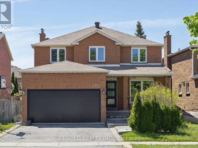 181 BROWNRIDGE DRIVE Vaughan Ontario, L4J 7E4 - 4 Bedrooms Home For Sale