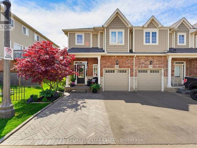 16 - 100 CHESTER DRIVE Cambridge Ontario, N1T 0C8 - 3 Bedrooms Home For Sale