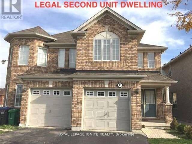 21 MURPHY ROAD Brampton Ontario, L6S 0B1 - 5 Bedrooms Home For Sale