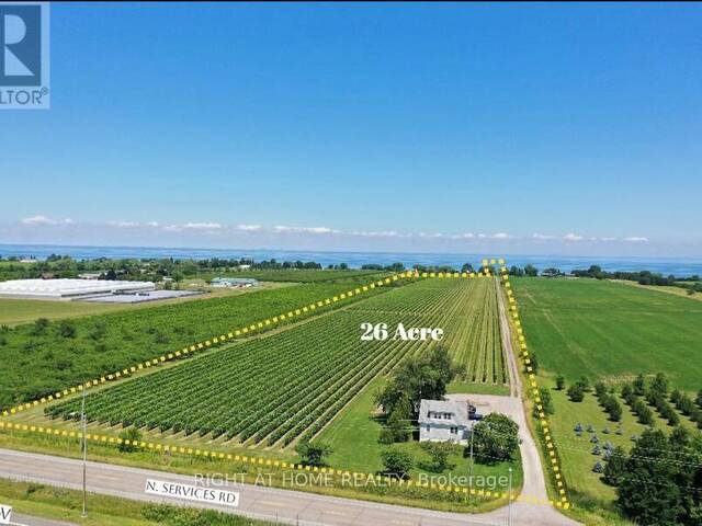 3705 NORTH SERVICE ROAD Lincoln Ontario, L3J 1J3 - Waterfront Farm For Sale