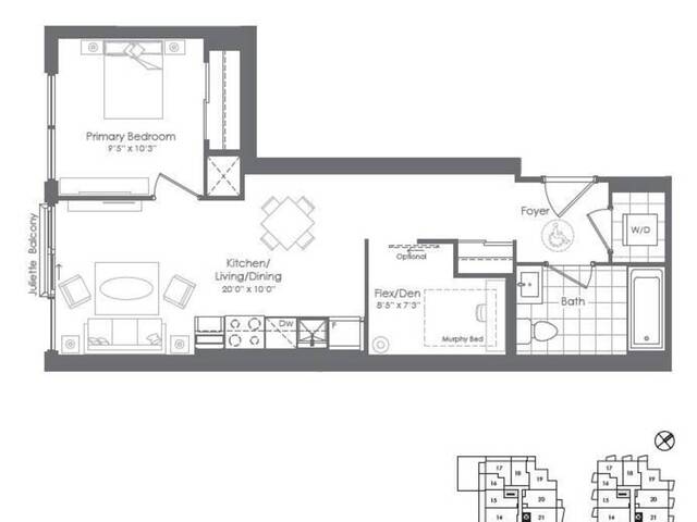 312 - 260 MALTA AVENUE Brampton Ontario, L6Y 6L7 - 2 Bedrooms Condo For Sale