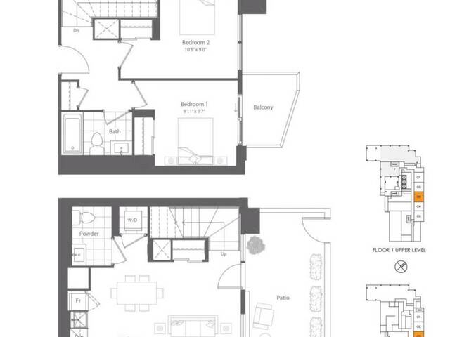 103 - 260 MALTA AVENUE Brampton Ontario, L6Y 6L7 - 2 Bedrooms Condo For Sale