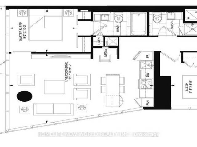1702 - 197 YONGE STREET Toronto Ontario, M5B 0C1 - 2 Bedrooms Condo For Sale