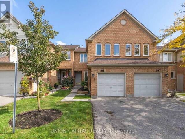 106 - 2555 THOMAS STREET Mississauga Ontario, L5M 5P6 - 3 Bedrooms Condo For Sale