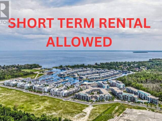 202 - 375 SEA RAY AVENUE Innisfil Ontario, L9S 0N9 - 1 Bedroom Waterfront Condo For Sale
