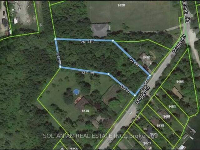 1472 MAPLE ROAD W Alcona Ontario, L9S 4R1 - Waterfront Land For Sale